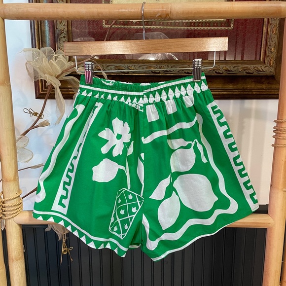 Sabo Skirt Seona 100% Cotton Shorts Lemoni Green - Sz XXS 💛🎀 - Picture 6 of 12